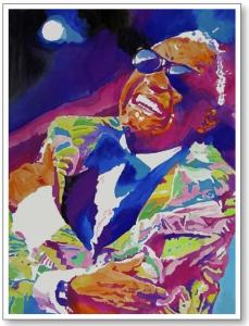 Thank you to an Art Collector in India  for buying Brother Ray Charles